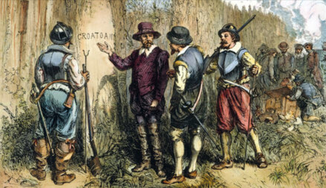 Roanoke colony disappears and is called the Lost Colony