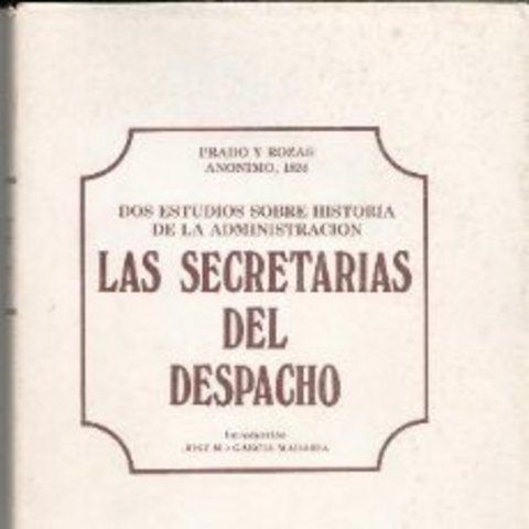 Se crean las Secretarías de Despacho.