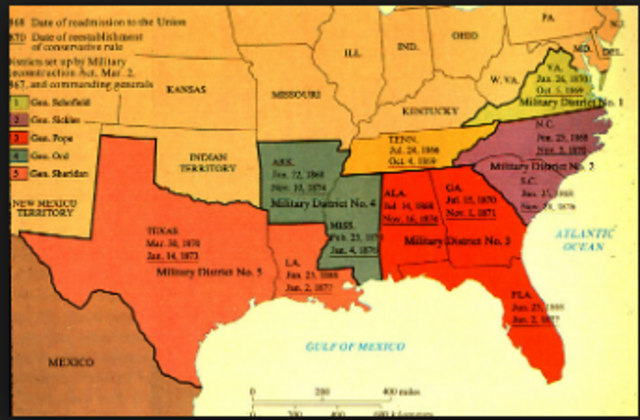 Life for White Reconstruction South