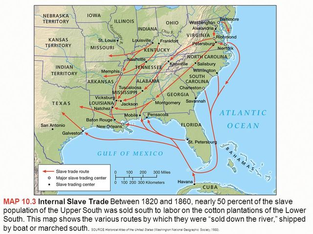 Slavery lower south