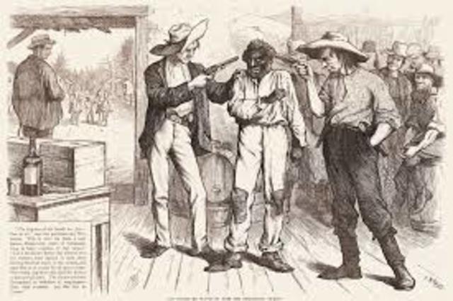 Violence towards black voters