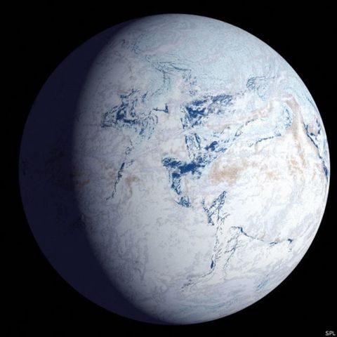 Glaciació global: Fa 700 milions d'anys