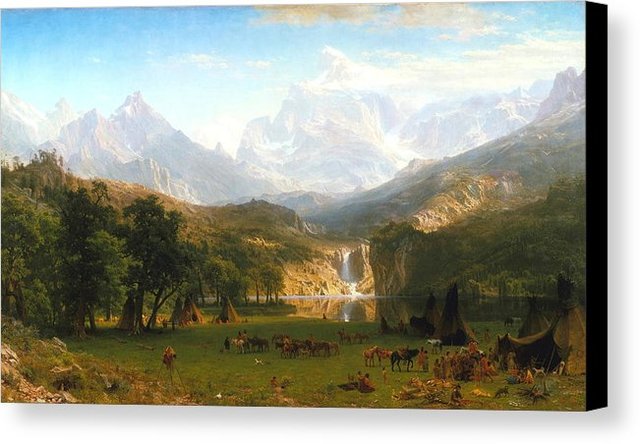 The Rocky Mountains, Lander’s Peak, 1863, Albert Bierstadt
