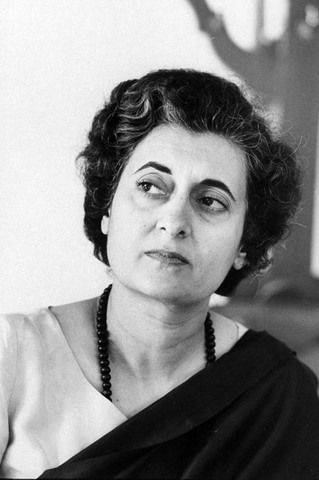 Nástup Indiry Gándhíová