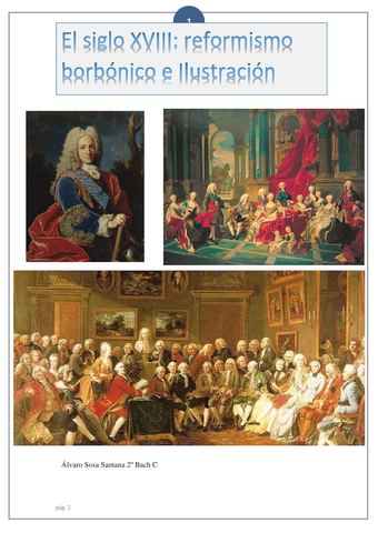 Medidas del modelo borbónico