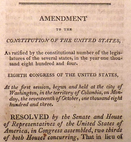 12th Amendment
