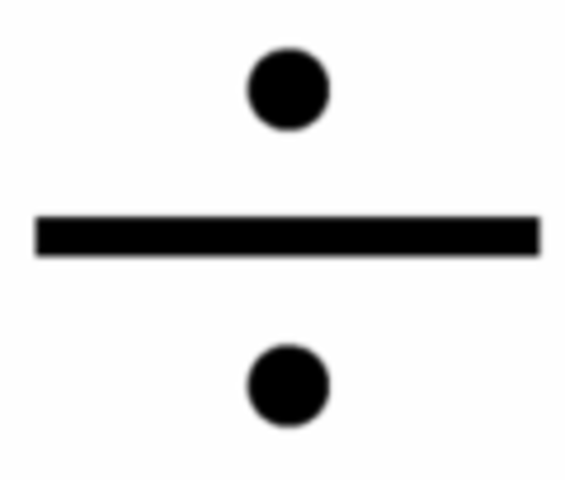 i learned how to divide