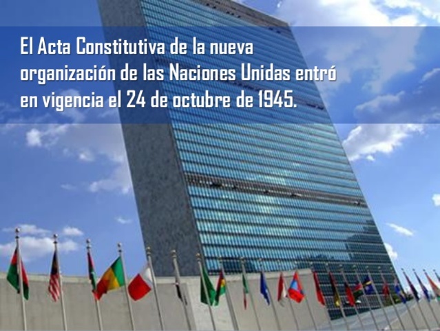 Carta Fundacional de las Naciones Unidas