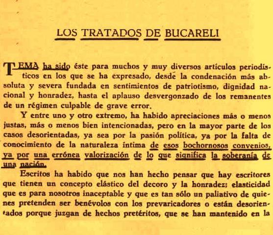 Tratado de Bucareli.