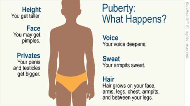 Physical Signs of Puberty