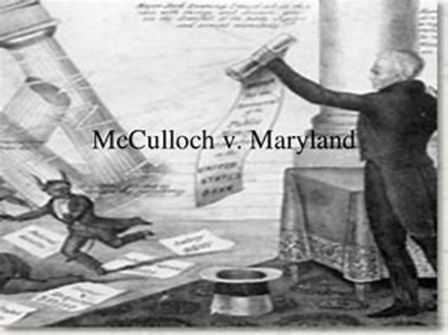 McCulloch Vs. Maryland