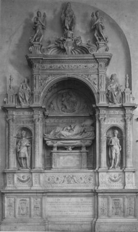 Andrea Sansovino, Tomba di Girolamo Basso, 1505,SMdel Popolo, Presbiterio