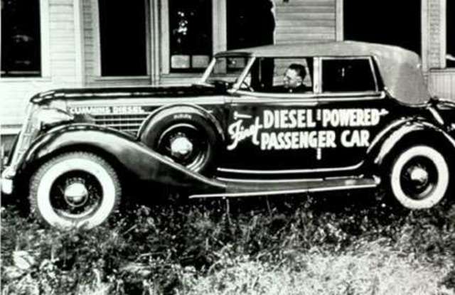 First diesel passenger car introduced.