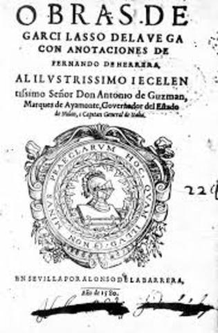 Poesía ( Garciloso de la Vega )