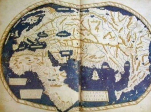 Al-Khwarizmi: world map based on Ptolemy