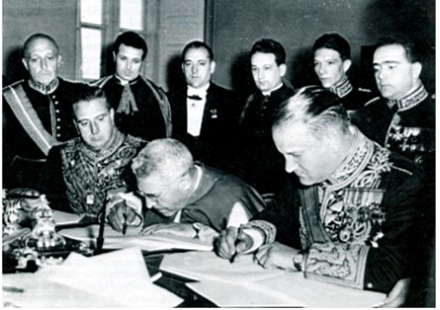 Firma del Concordato con la Sante Sede