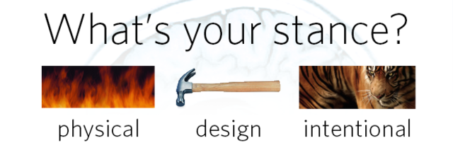 1987: The Intentional Stance, Cont.