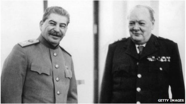 Stalin i Churchill