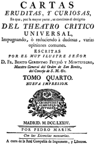 Cartas Eruditas (Jeránimo Feijo)