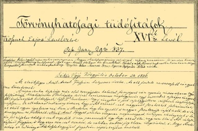 Törvényhatósági Tudósítások