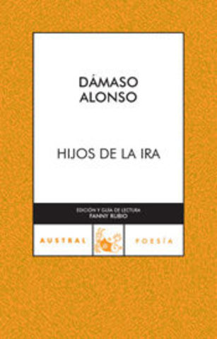 Hijos de la ira, Dámaso Alonso
