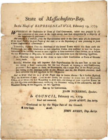 Massachusetts constitution
