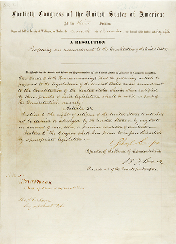 Fifteenth Amendment