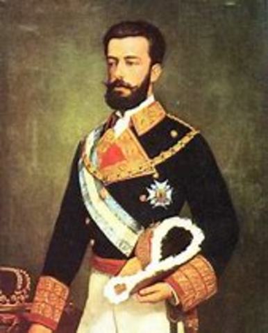 AMADEO DE SABOYA REY DE ESPAÑA