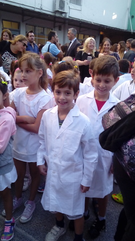 Primer día de clases en 2do.