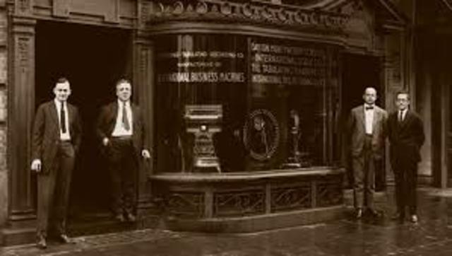 The IBM Corporation is Founded