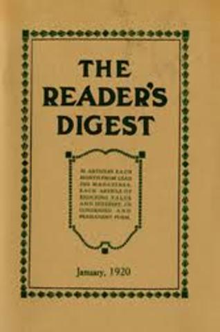 Readers Digest is Founded