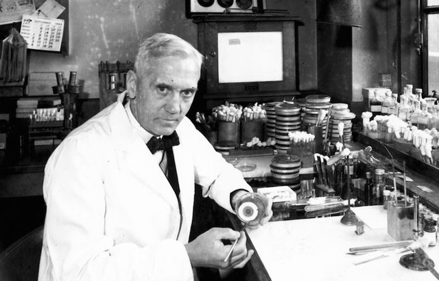 Alexander Fleming discovers penicillin