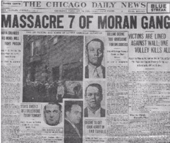 Chicago St Valentine's Day Massacre