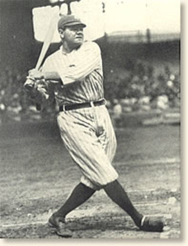 Babe Ruth Sets Record