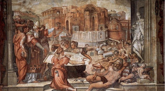 Vasari, Sala dei cento giorni 3.2, Palazzo della Cancelleria