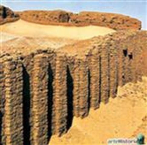 Recintos ceremoniales de Abydos (fecha aproximada entre el 3100 a.C. y 2900 a.C., Dinastía I)