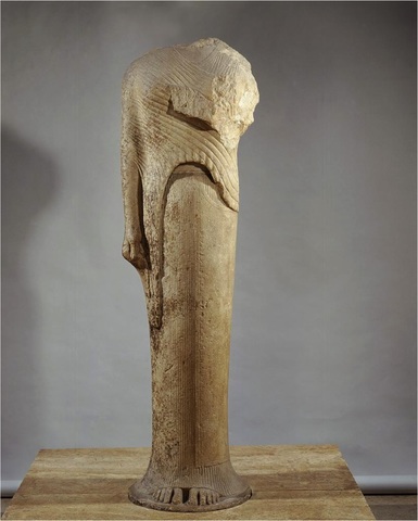 Hera de Samos o Kore de Samos (570-560 a.C.)