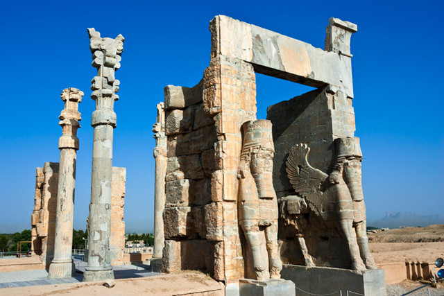 Puerta de Naciones del Palacio de Persépolis (475 a.C.)