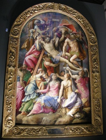 Salviati, Deposizione, Cappella Dini, S.Croce, 1547-48