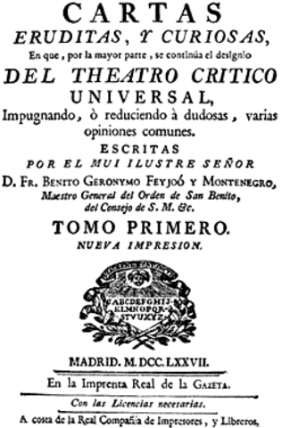 CARTAS ERUDITAS Y CURIOSAS