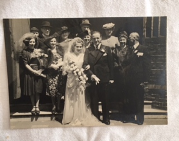 Wedding of Danny and Kitty 1947 London