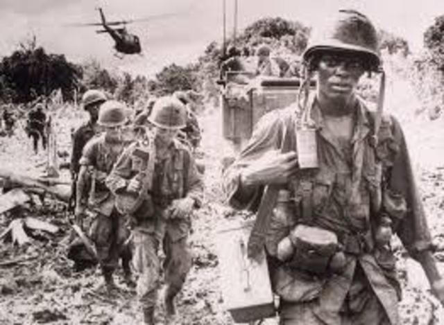 U.S Sends troops to vietnam