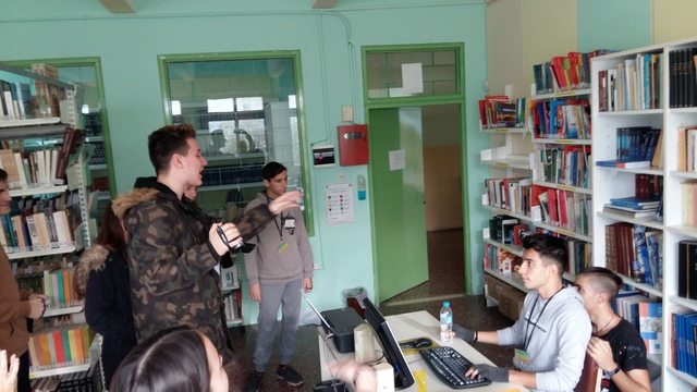 Επεξεργασία του βίντεο-παρουσίασης του σχολείου μας