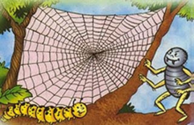 El Gusano de Seda y la Araña