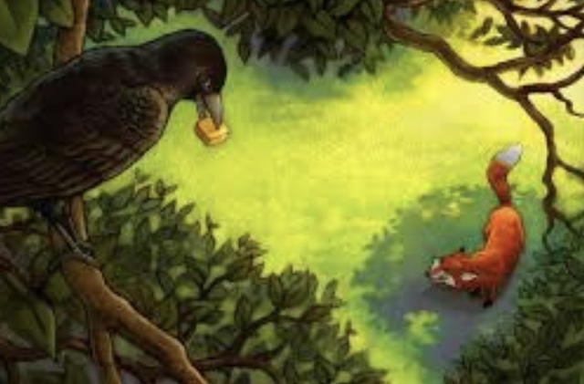 La zorra y el cuervo, Lessing