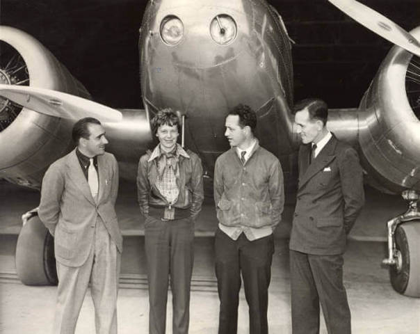 Amelia Earhart attempts to fly around the world