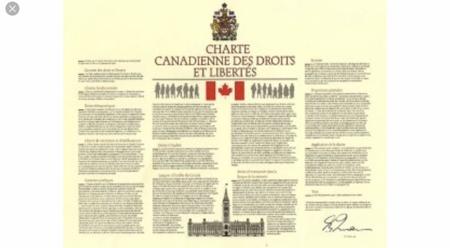 La charte canadienne des droits et liberté
