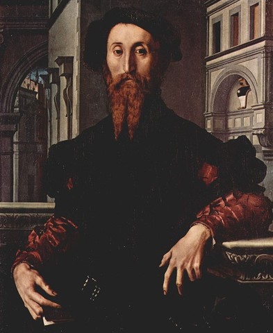 Bronzino,Bartolomeo Panciatichi,1540 circa, olio su tavola,Uffizi