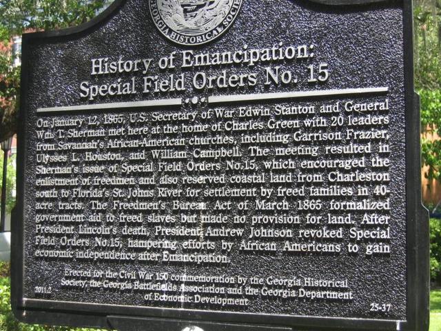 Special Field Orders Number 15