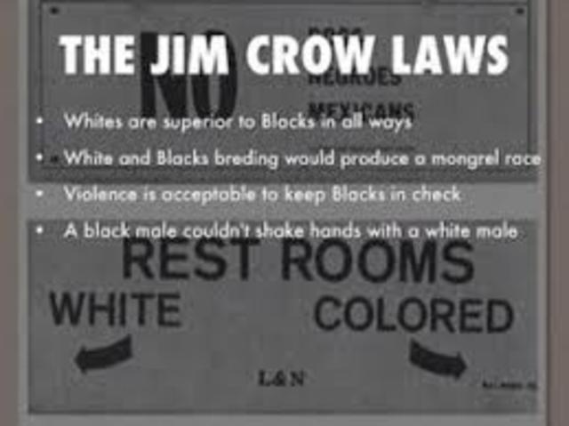 Jim Crow Laws